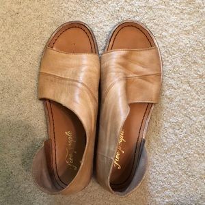Free People open toe shoes